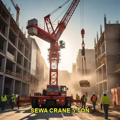 sewa crane 5 ton